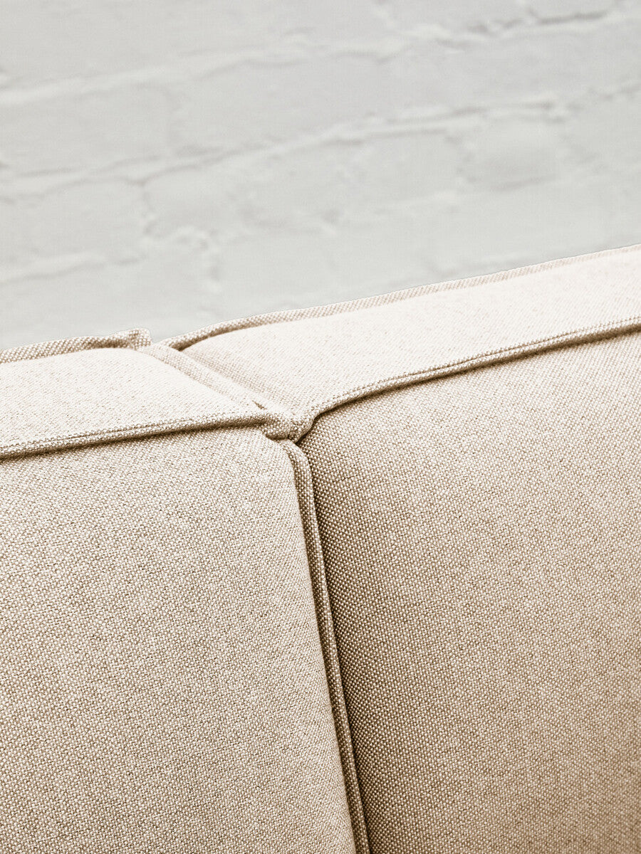 Orsina Toulouse Cream Fabric Left Arm Modular Sofa – Modern Sectional