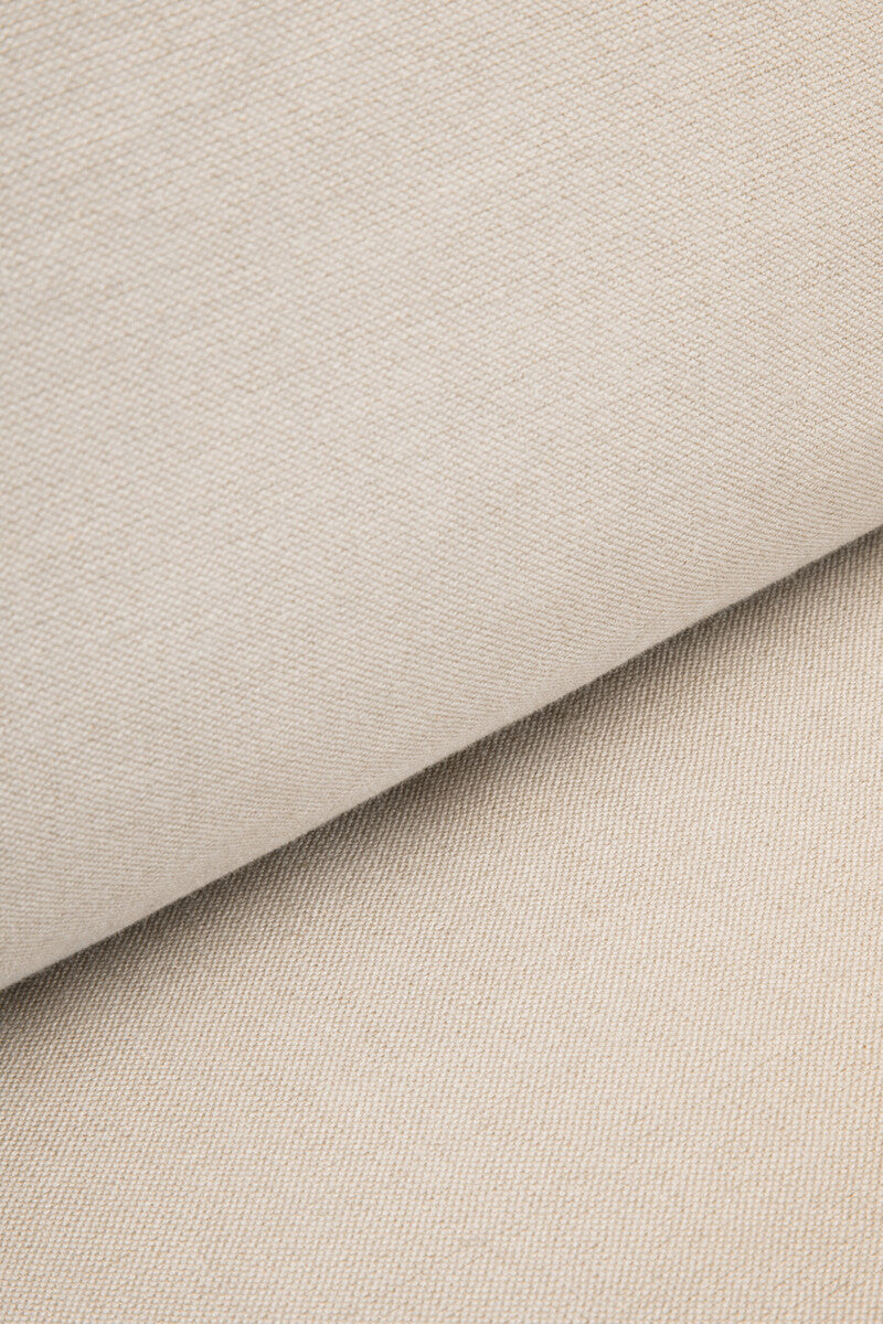 Orsina Comfee 3 Seater Right Chaise Sofa – Cream Minimalist Sectional