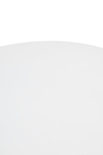 Orsina Walsa Round Mango Wood Coffee Table – Whitewash Pedestal Base
