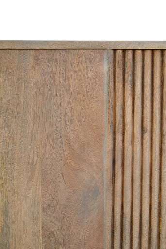 Orsina Torello Grey Mango Wood Sideboard | 2-Door 3-Drawer Buffet