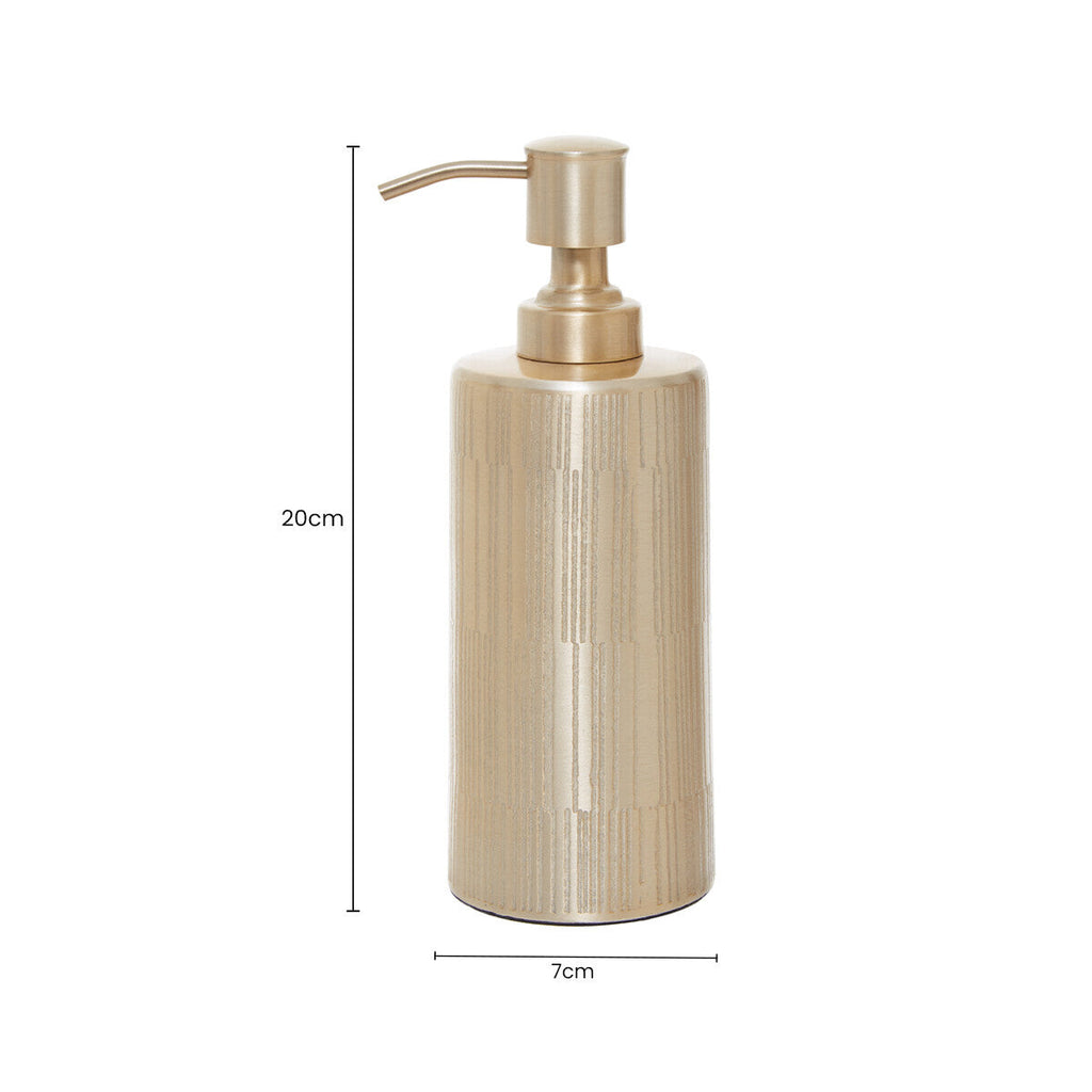 Orsina Allegra Soap Dispenser – 200ml Luxury Champagne Finish