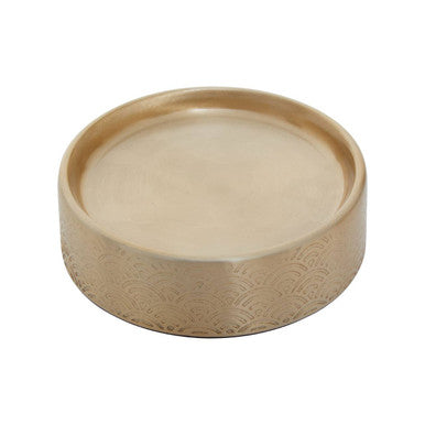 Orsina Allegra Aluminium Soap Dish – Champagne Gold Bathroom Holder