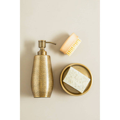 Orsina Allegra Aluminium Soap Dish – Champagne Gold Bathroom Holder