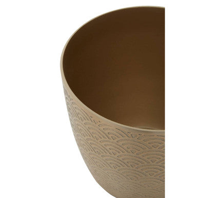 Orsina Allegra 300ml Aluminium Canister – Etched Gold Vanity Jar