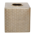 Orsina Allegra Gold Aluminium Tissue Box – Etched Luxury Tissue Holder