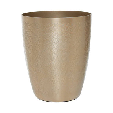 Orsina Allegra Aluminium Waste Bin – Modern Gold Kitchen Trash Can