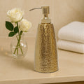 Orsina Allegra Hammered Metal Soap Dispenser – Luxe Bathroom Pump
