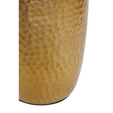 Orsina Allegra Hammered Metal Toothbrush Holder – Metallic Finish