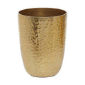 Orsina Allegra Gold Bathroom Tumbler – Luxury Metallic Vanity Cup