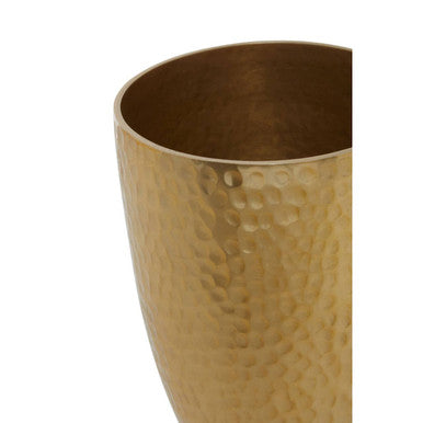 Orsina Allegra Gold Bathroom Tumbler – Luxury Metallic Vanity Cup