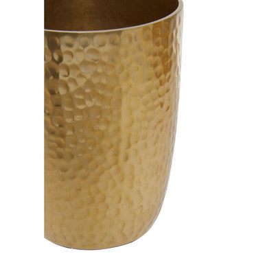 Orsina Allegra Gold Bathroom Tumbler – Luxury Metallic Vanity Cup