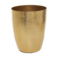 Orsina Allegra Gold Waste Bin – Luxury Metallic Bathroom Trash Can