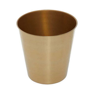Orsina Allegra Gold Stainless Steel Waste Bin – Modern Trash Can