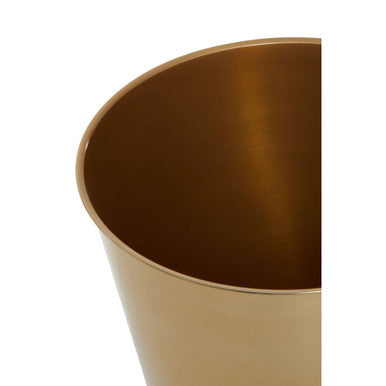 Orsina Allegra Gold Stainless Steel Waste Bin – Modern Trash Can