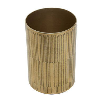 Orsina Allegra Gold Finish Aluminium Bathroom Tumbler - 300ml