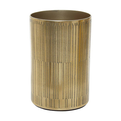 Orsina Allegra Gold Finish Aluminium Bathroom Tumbler - 300ml