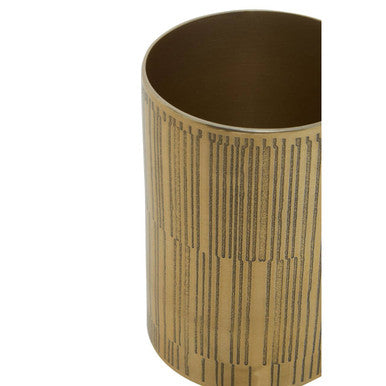 Orsina Allegra Gold Finish Aluminium Bathroom Tumbler - 300ml