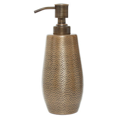 Orsina Allegra Gold Soap Dispenser – 200ml Metallic Liquid Pump