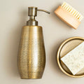 Orsina Allegra Gold Soap Dispenser – 200ml Metallic Liquid Pump