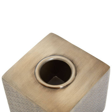 Orsina Allegra Gold Etched Tissue Box Cover – Decorative Rectangular Holder