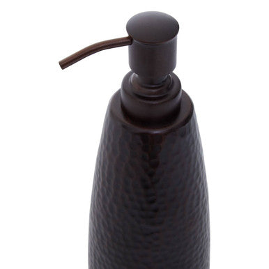 Orsina Allegra Soap Dispenser – 200ml Hammered Dark Bronze Finish