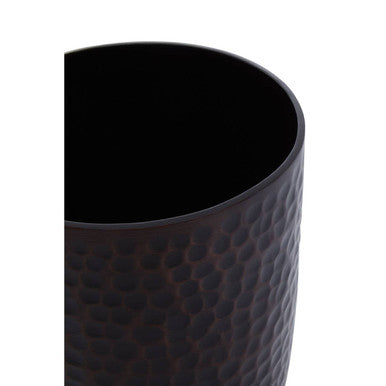 Orsina Allegra Bronze Finish Tumbler – Textured Bathroom Toothbrush Holder