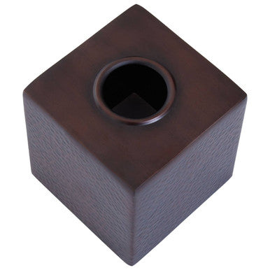 Orsina Allegra Bronze Metal Tissue Box Cover – Elegant Square Holder