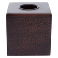 Orsina Allegra Bronze Metal Tissue Box Cover – Elegant Square Holder