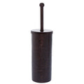 Orsina Allegra Toilet Brush – Dark Bronze Finish Hammered Aluminium