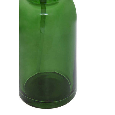 Orsina Allegra Kiara Green Glass Soap Dispenser – 300ml Liquid Pump