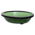 Orsina Allegra Kiara Glass Soap Dish – Green Modern Sink Organizer