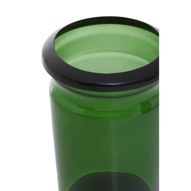 Orsina Allegra Kiara Green Glass Tumbler – Modern Bathroom Toothbrush Holder