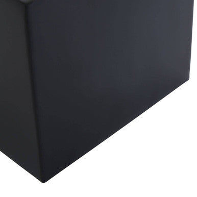 Orsina Allegra Kiara Stainless Steel Tissue Box – Black Geometric