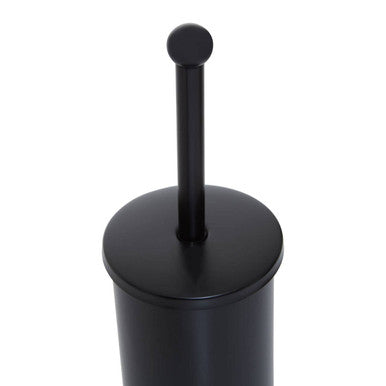 Orsina Allegra Kiara Toilet Brush - Slim Black Bathroom Cleaning Set