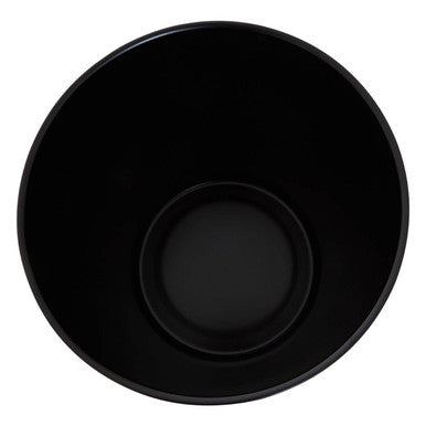 Orsina Allegra Black Stainless Steel Waste Bin – Modern Bathroom Bin