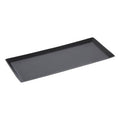 Orsina Allegra Black Stainless Steel Vanity Tray – Modern Organizer