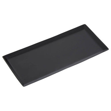 Orsina Allegra Black Stainless Steel Vanity Tray – Modern Organizer