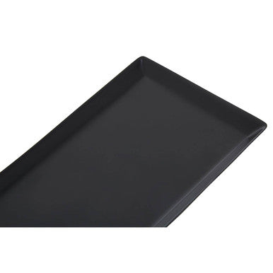 Orsina Allegra Black Stainless Steel Vanity Tray – Modern Organizer