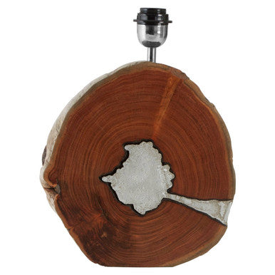 Orsina Almora Acacia Wood Table Lamp – Modern Rustic Bedside Lighting