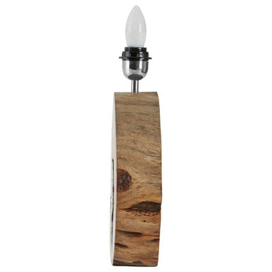 Orsina Almora Acacia Wood Table Lamp – Modern Rustic Bedside Lighting