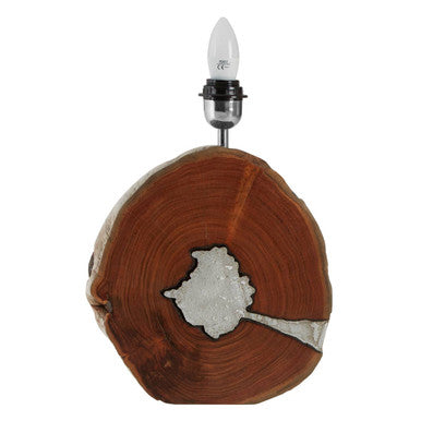 Orsina Almora Acacia Wood Table Lamp – Modern Rustic Bedside Lighting