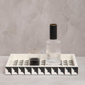 Orsina Davino Monochrome Decorative Tray – Black and White Serving Tray
