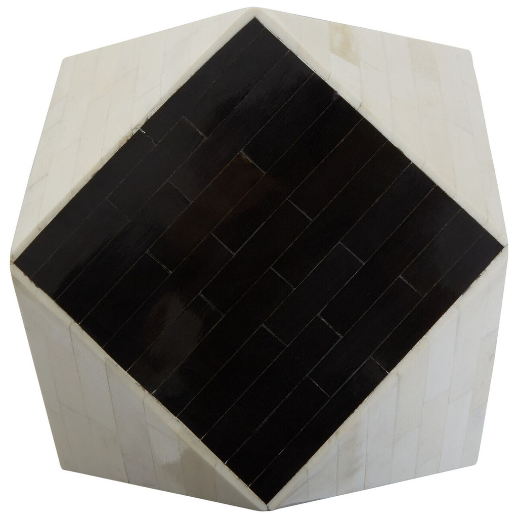 Orsina Donato Large Trinket Box – Black and White Bone Inlay Organizer