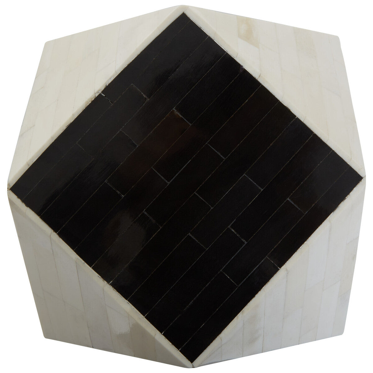 Orsina Donato Large Trinket Box – Black and White Bone Inlay Organizer