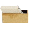 Orsina White and Gold Domino Set – Luxury Coffee Table Board Game