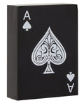 Orsina Churchill Games Black and White Card Box with Playing Cards
