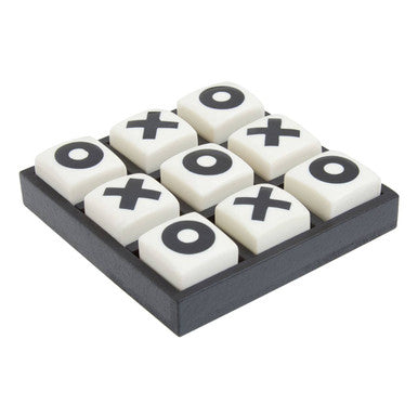 Orsina Noughts and Crosses – Extra Small Black and White Tic-Tac-Toe