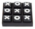 Orsina Churchill Games Mini Noughts and Crosses – Black and White