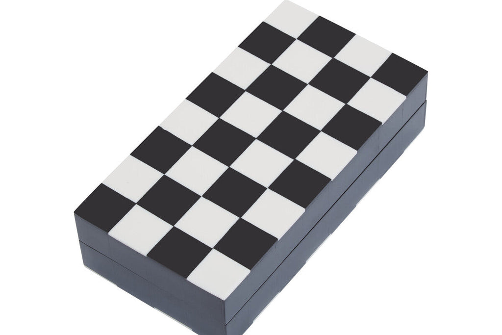 Orsina Foldable Travel Chess Set – Small Black and White Portable Board