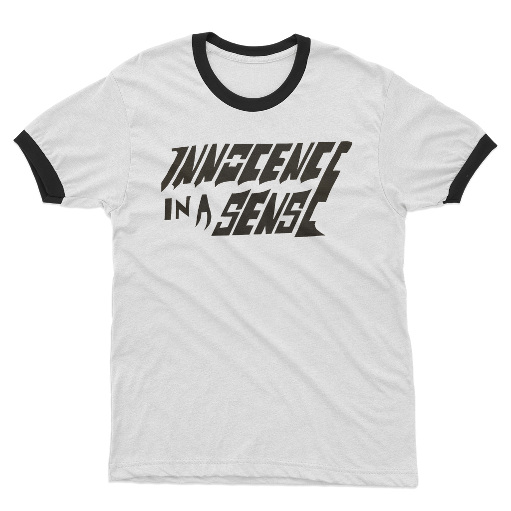 Kate's Clothing Innocence Adult Ringer T-Shirt | 100% Cotton Unisex Tee